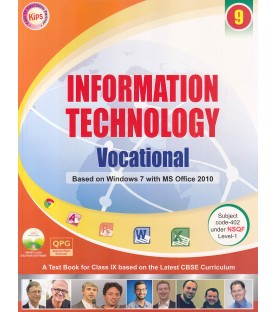 Kips Information Technology Vocational Based On Windows 7 With Ms Office 2010 For Class 9